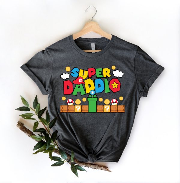 Super Daddio Game Shirt, New Dad Shirt, Dad Shirt, Daddy Shirt, Father’s Day Shirt