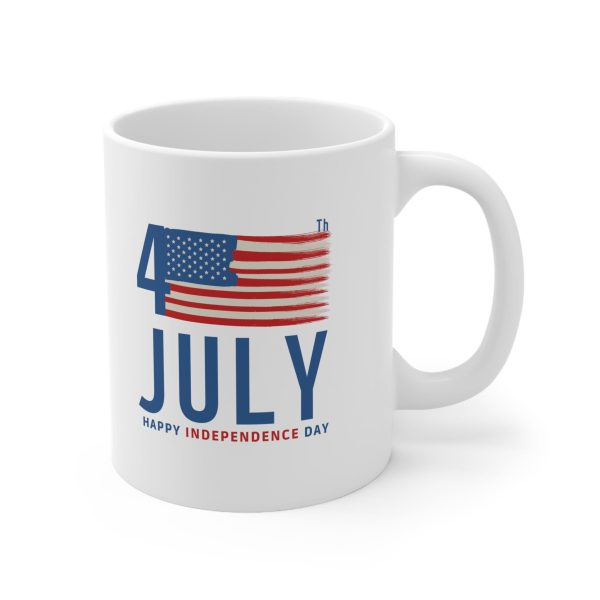 4th Of July Coffee Mug, Celebrating Freedom Mug, Patriotic Mug, American Mug, Independence Day Mug