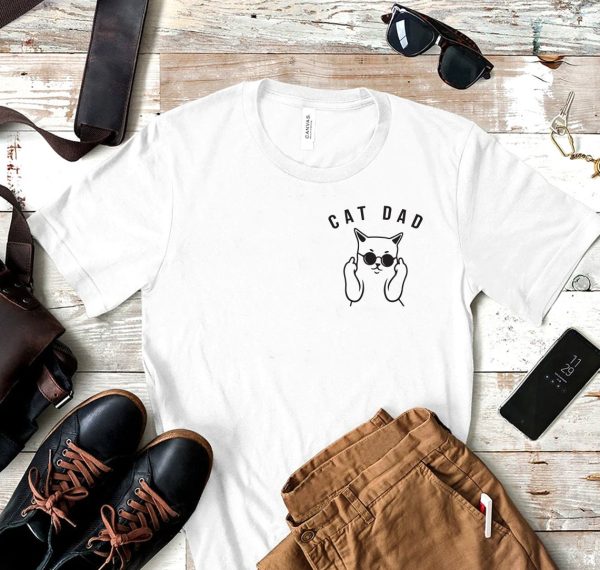 Cat Dad T Shirt, Cat Lover Shirt, Funny Cat Tee, Cat Father, Cat Dad, Cat Daddy Shirt