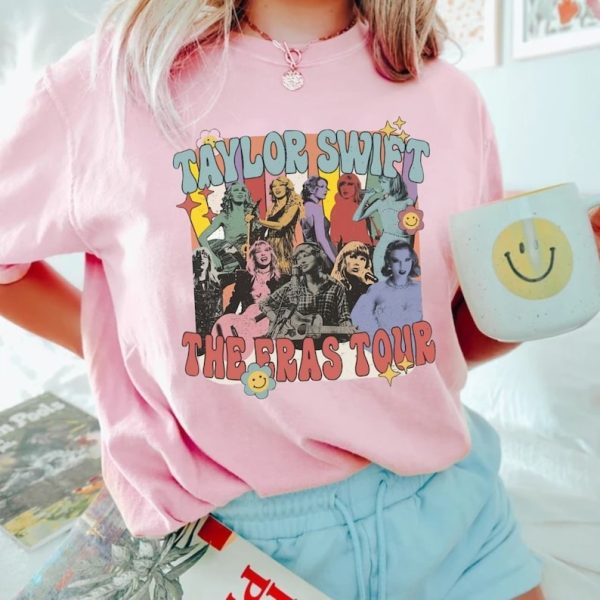 Taylor Swift Shirt, The Eras Tour Tour 2023 Shirt, Swiftie Shirt, Taylor Concerts Shirt, Midnights Album Shirt, Taylor Swiftie Merch