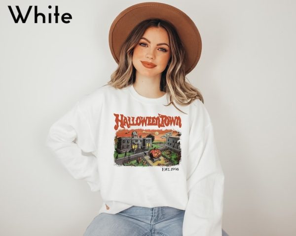 Halloweentown Est 1998 Sweatshirt, Halloween Town Sweatshirt, Halloweentown Sweatshirt, Halloweentown University Sweater