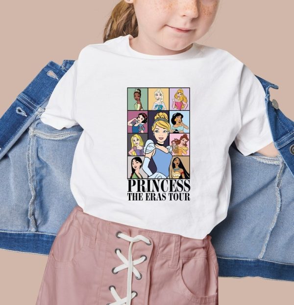 Princess Tour T-Shirt, Disney Princess Shirt, Midnights Shirt, Birthday Princess, Birthday Girl Tee, Cinderella Shirt