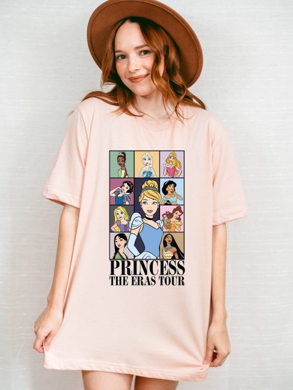 Princess Tour T-Shirt, Disney Princess Shirt, Midnights Shirt, Birthday Princess, Birthday Girl Tee, Cinderella Shirt