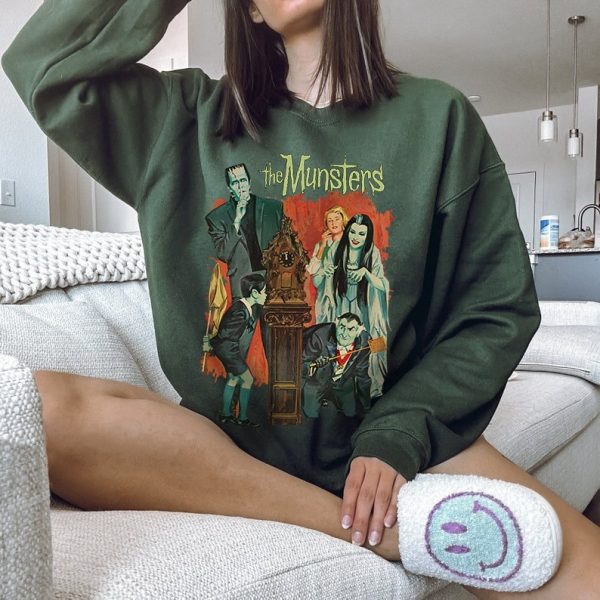 The Munster Tshirt, Halloween Shirt, Frankenstein Tee, The Munster Tv Series, Horror Movie Shirts, Halloween Party, Hoodie, Sweatshirt