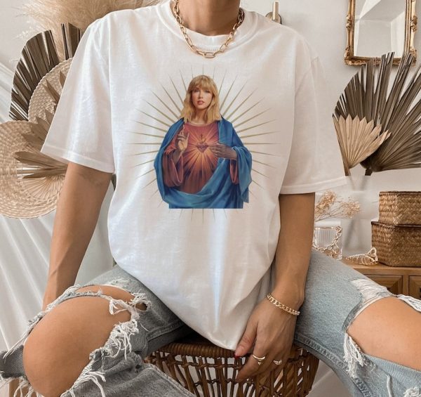 Taylor Swiftie Jesus Shirt, Taylor Shirt, Swift Shirt, Eras Tour Shirt, Eras Tour Outfit, Eras Tour Jesus, Taylor Swiftie Tee, Swiftie Merch