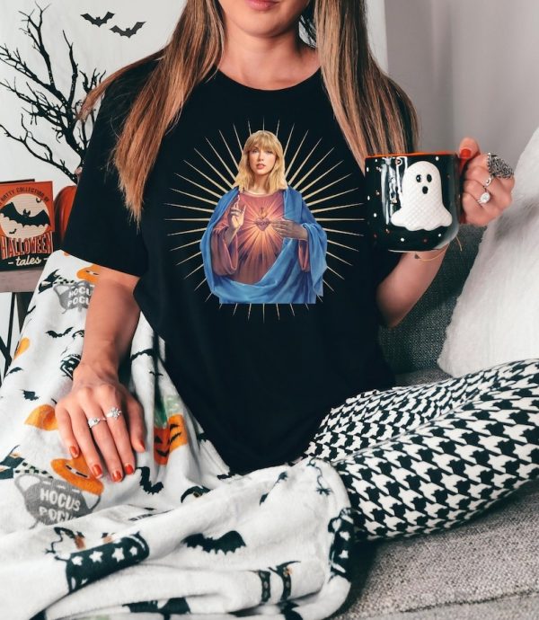 Taylor Swiftie Jesus Shirt, Taylor Shirt, Swift Shirt, Eras Tour Shirt, Eras Tour Outfit, Eras Tour Jesus, Taylor Swiftie Tee, Swiftie Merch