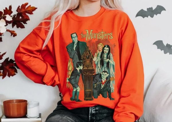 The Munster Tshirt, Halloween Shirt, Frankenstein Tee, The Munster Tv Series, Horror Movie Shirts, Halloween Party, Hoodie, Sweatshirt