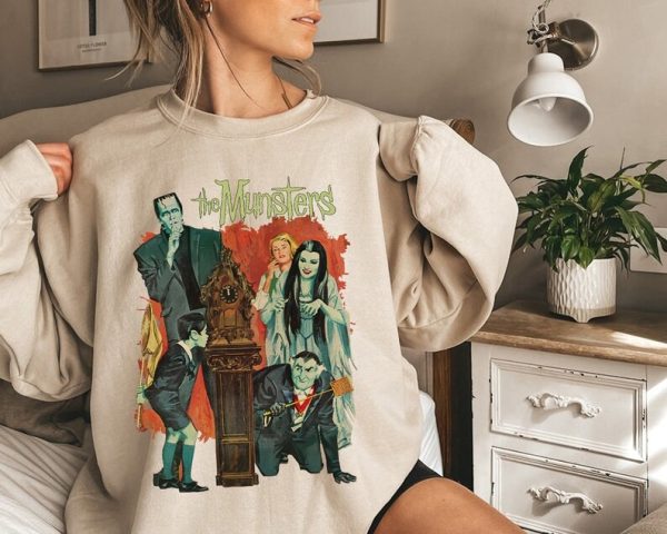 The Munster Tshirt, Halloween Shirt, Frankenstein Tee, The Munster Tv Series, Horror Movie Shirts, Halloween Party, Hoodie, Sweatshirt