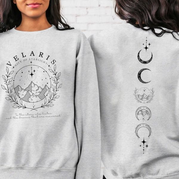 Velaris Sweatshirt, Velaris City Of Starlight Shirt, The Night Court Shirt, SJM Merch Shirt, City of Starlight Sweater, ACOTAR Shirt