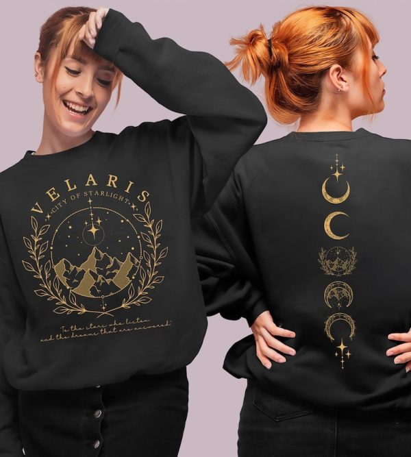 Velaris Sweatshirt, Velaris City Of Starlight Shirt, The Night Court Shirt, SJM Merch Shirt, City of Starlight Sweater, ACOTAR Shirt