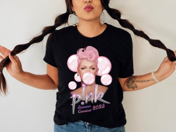 Pink Summer Carnival 2023, Trustfall Album Tee, Pink Singer Tour, Music Festival Shirt, Concert Apparel, Tour Shirt, Pink Music Clothing