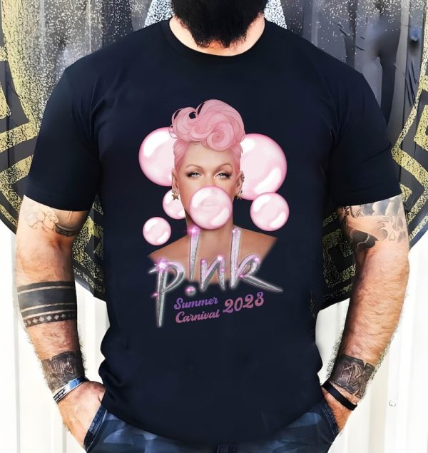 Pink Summer Carnival 2023, Trustfall Album Tee, Pink Singer Tour, Music Festival Shirt, Concert Apparel, Tour Shirt, Pink Music Clothing