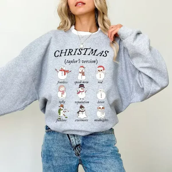 Christmas Swift Sweatshirt, Funny Swiftmas Santa Tree Gift, Country Concert In My Xmas Era Shirt, Holiday Merry Taylor Sweater Pullover