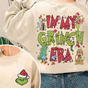 in my grinch era sweatshirt grinch christmas sweatshirt merry grinchmas sweatshirt christmas movie sweatshirt christmas party sweatshirt 2